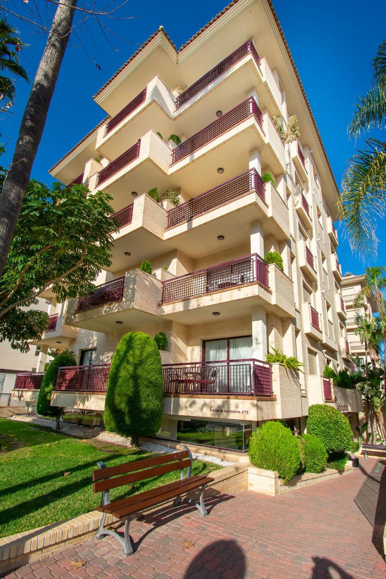 Apartamentos Albir Confort 1 Dormitorio El Albir Kültér fotó