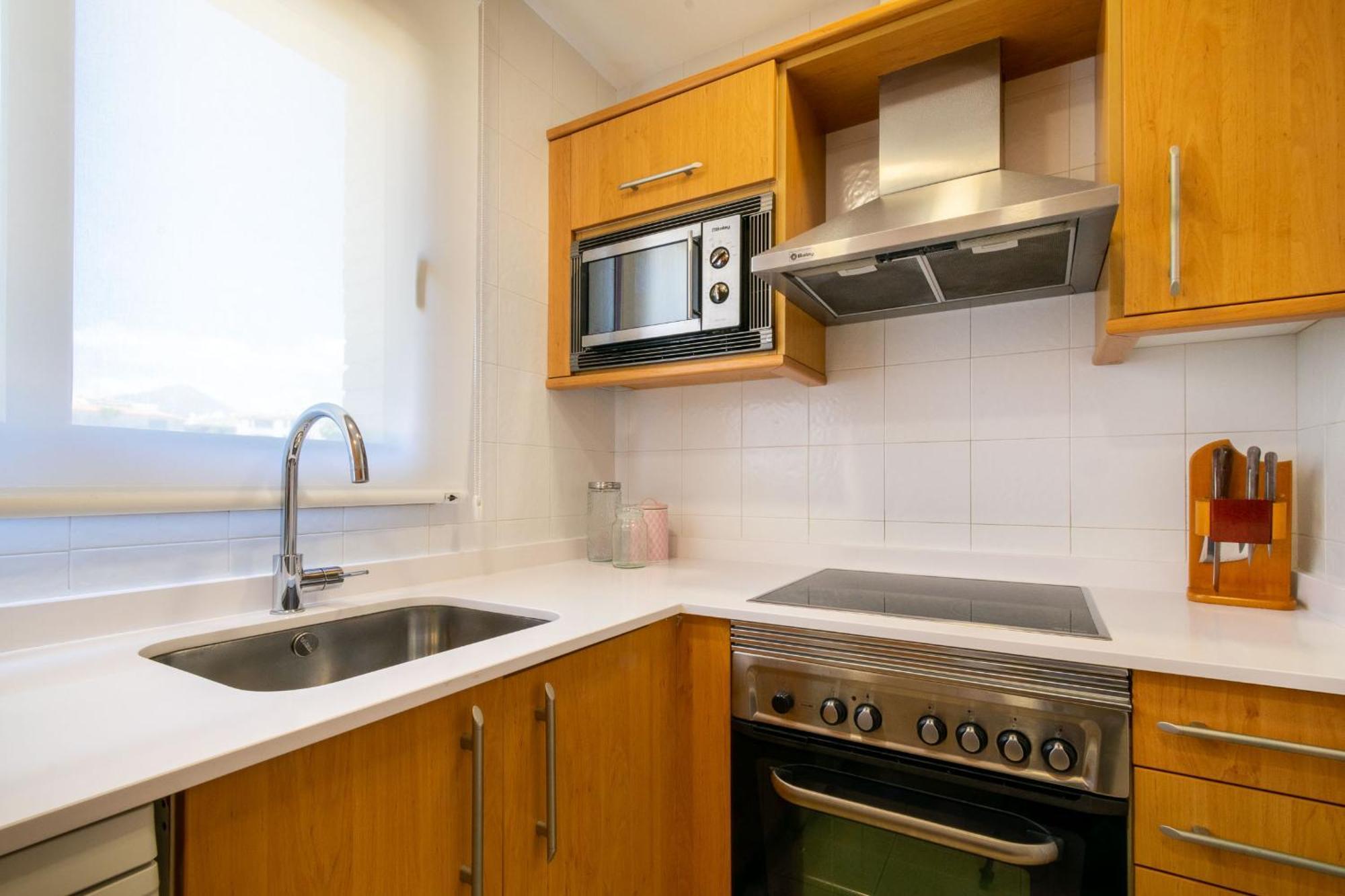 Apartamentos Albir Confort 1 Dormitorio El Albir Kültér fotó