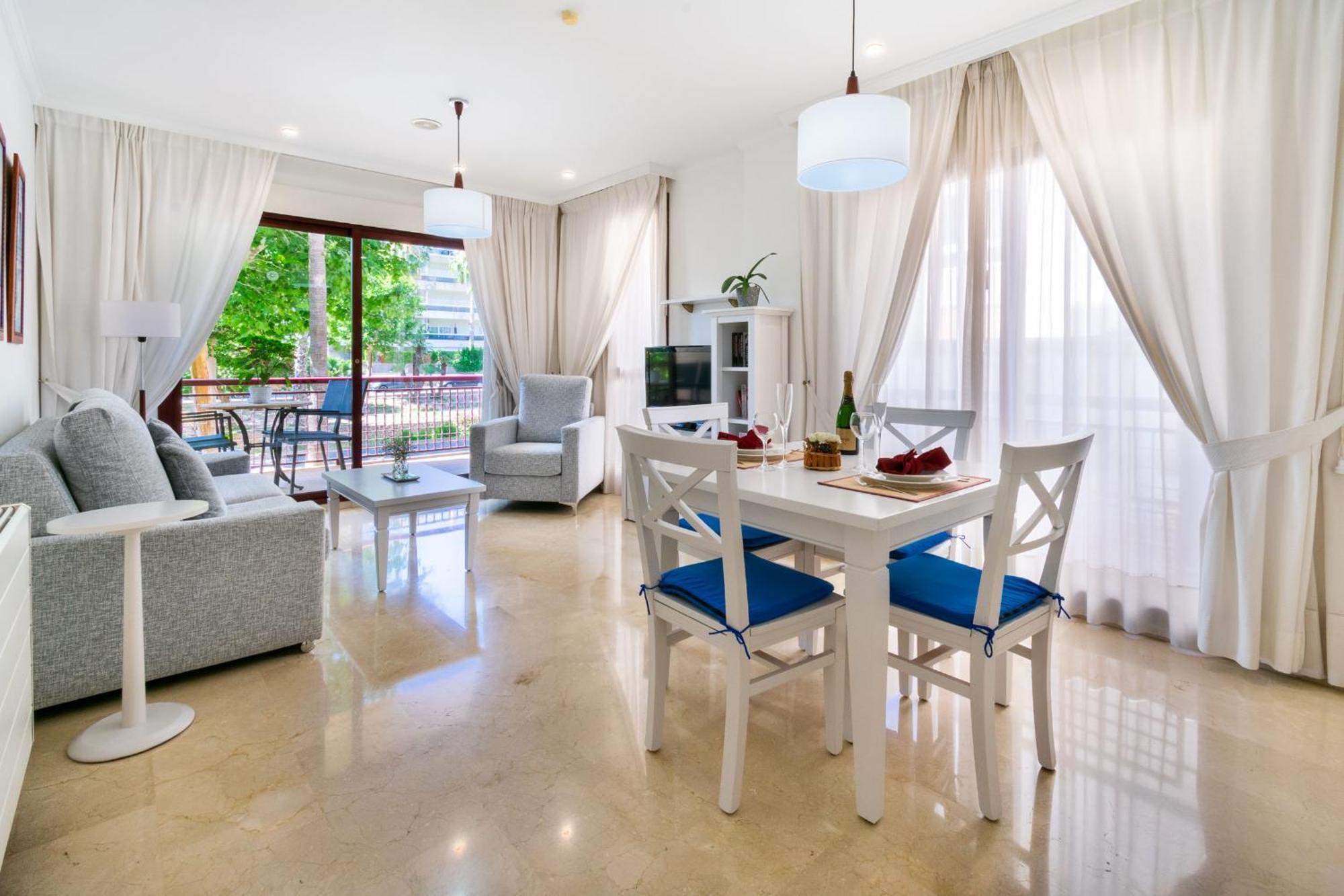 Apartamentos Albir Confort 1 Dormitorio El Albir Kültér fotó
